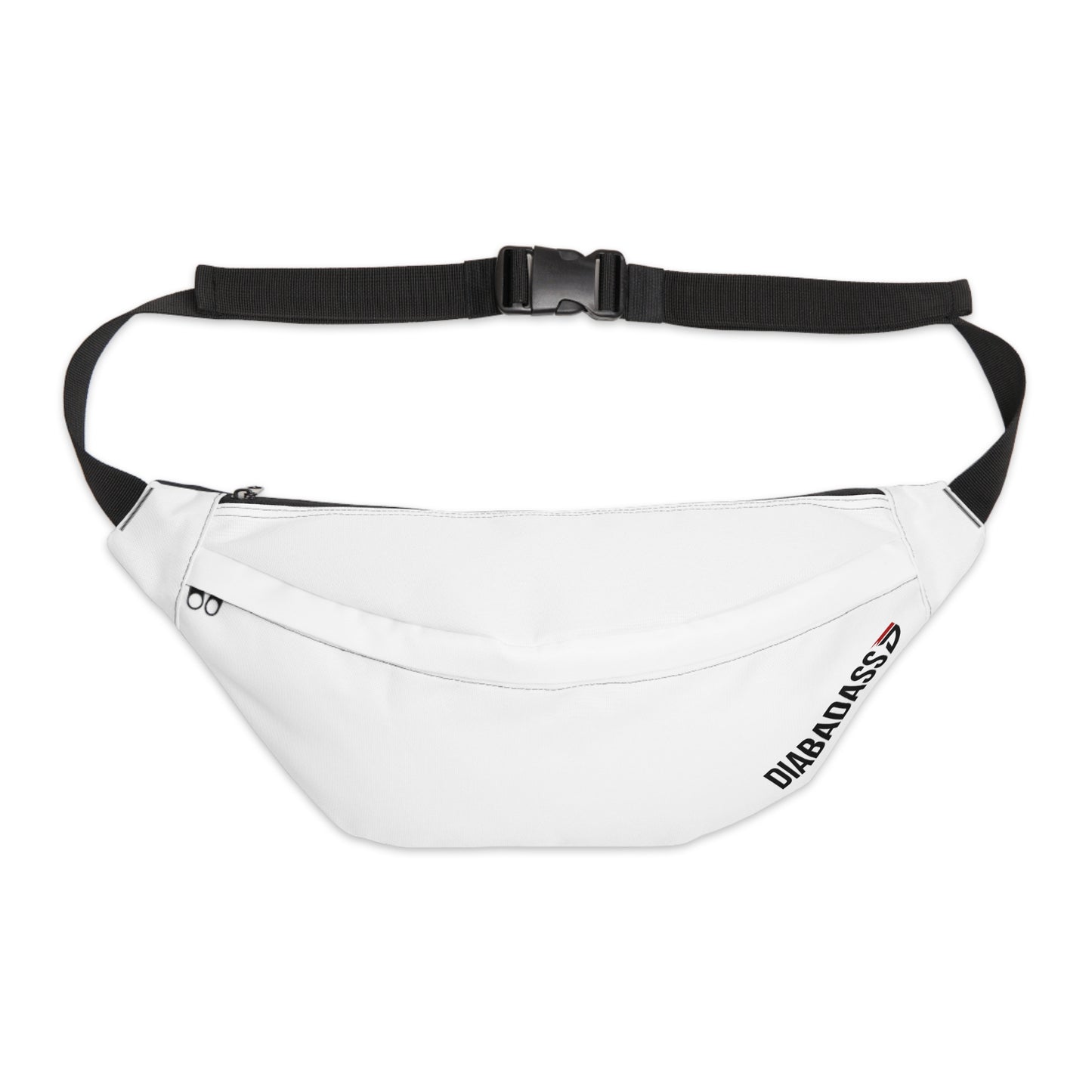 Diabadass Large Fanny Pack - White