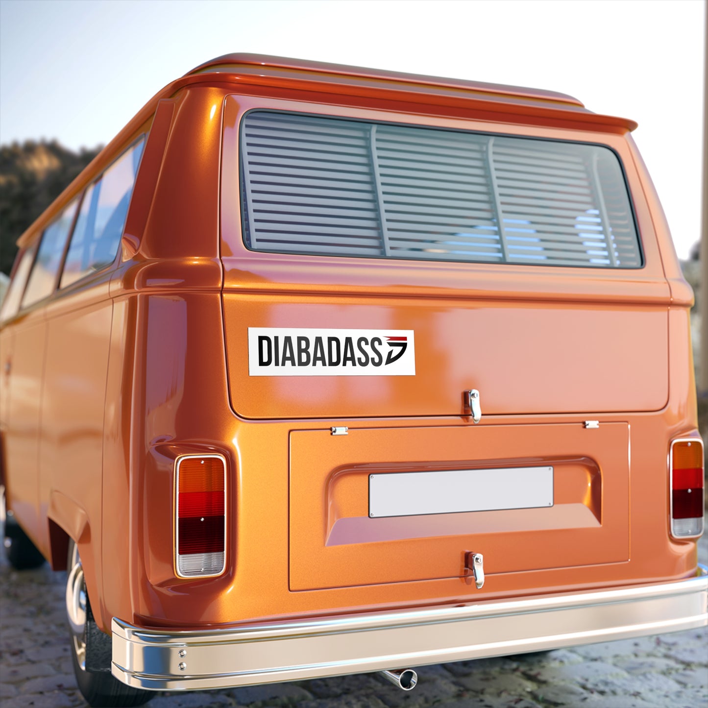 Diabadass Bumper Stickers