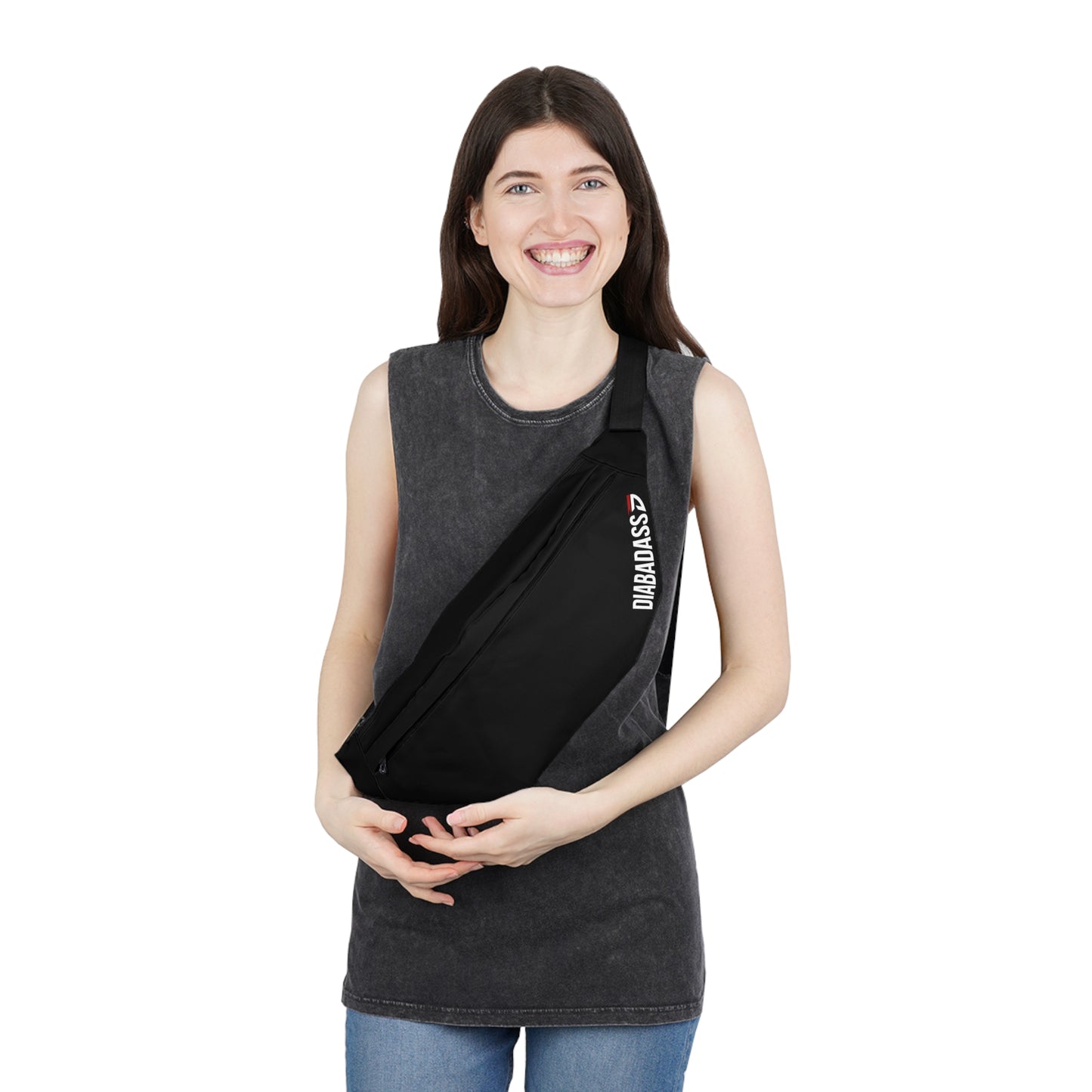 Diabadass Large Fanny Pack - Black