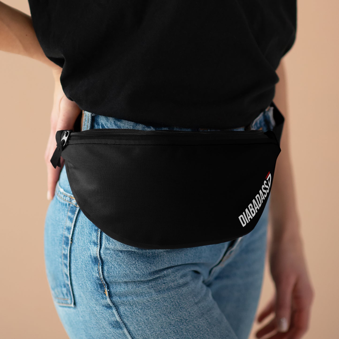 Diabadass Small Fanny Pack - Black