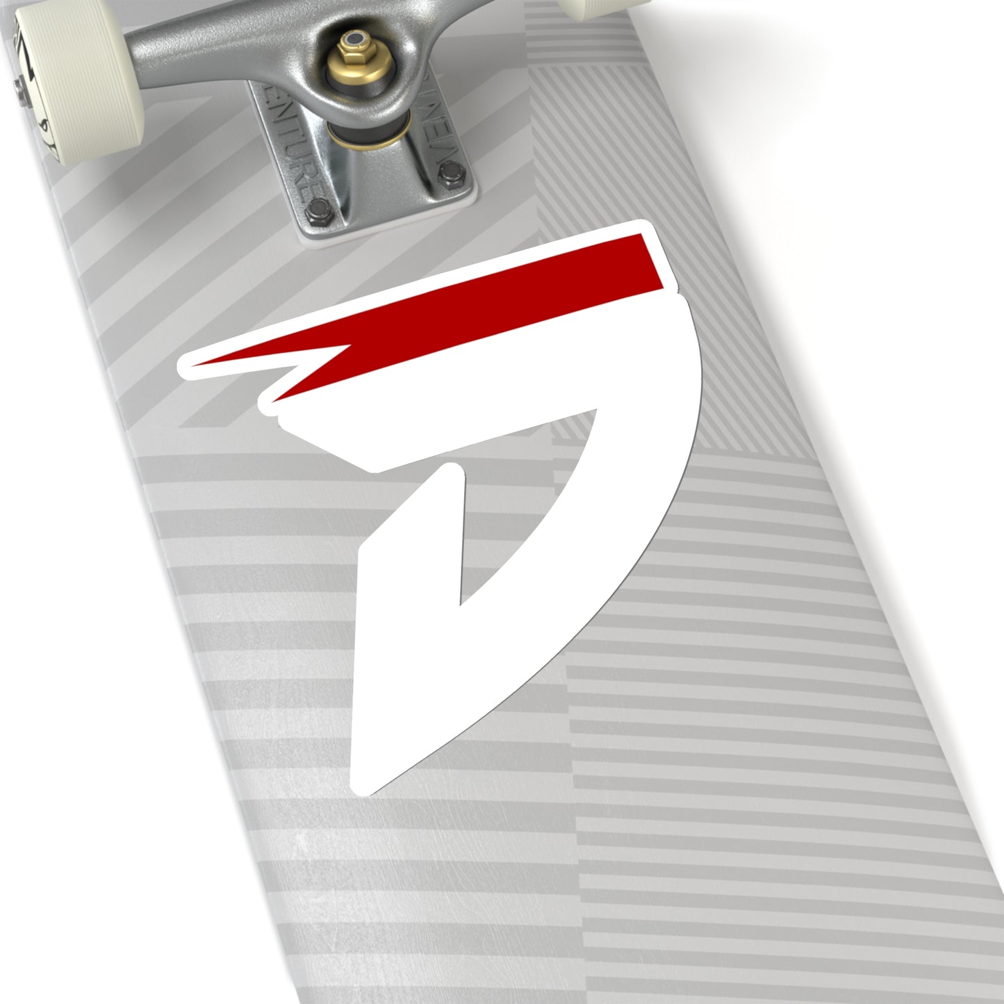 Diabadass Logo Sticker - White