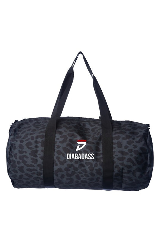 Black Cheetah Duffle Bag