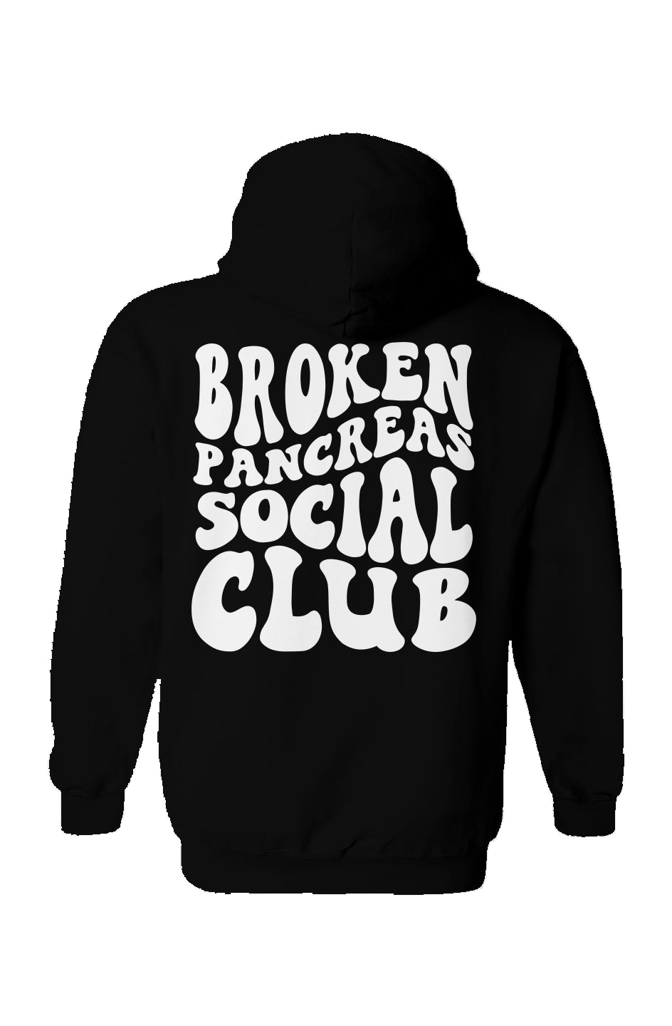 Broken Pancreas Social Club Hoodie - White