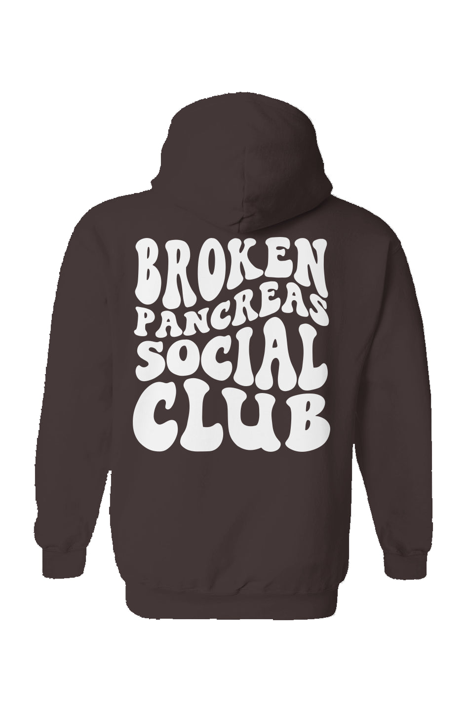 Broken Pancreas Social Club Hoodie - White