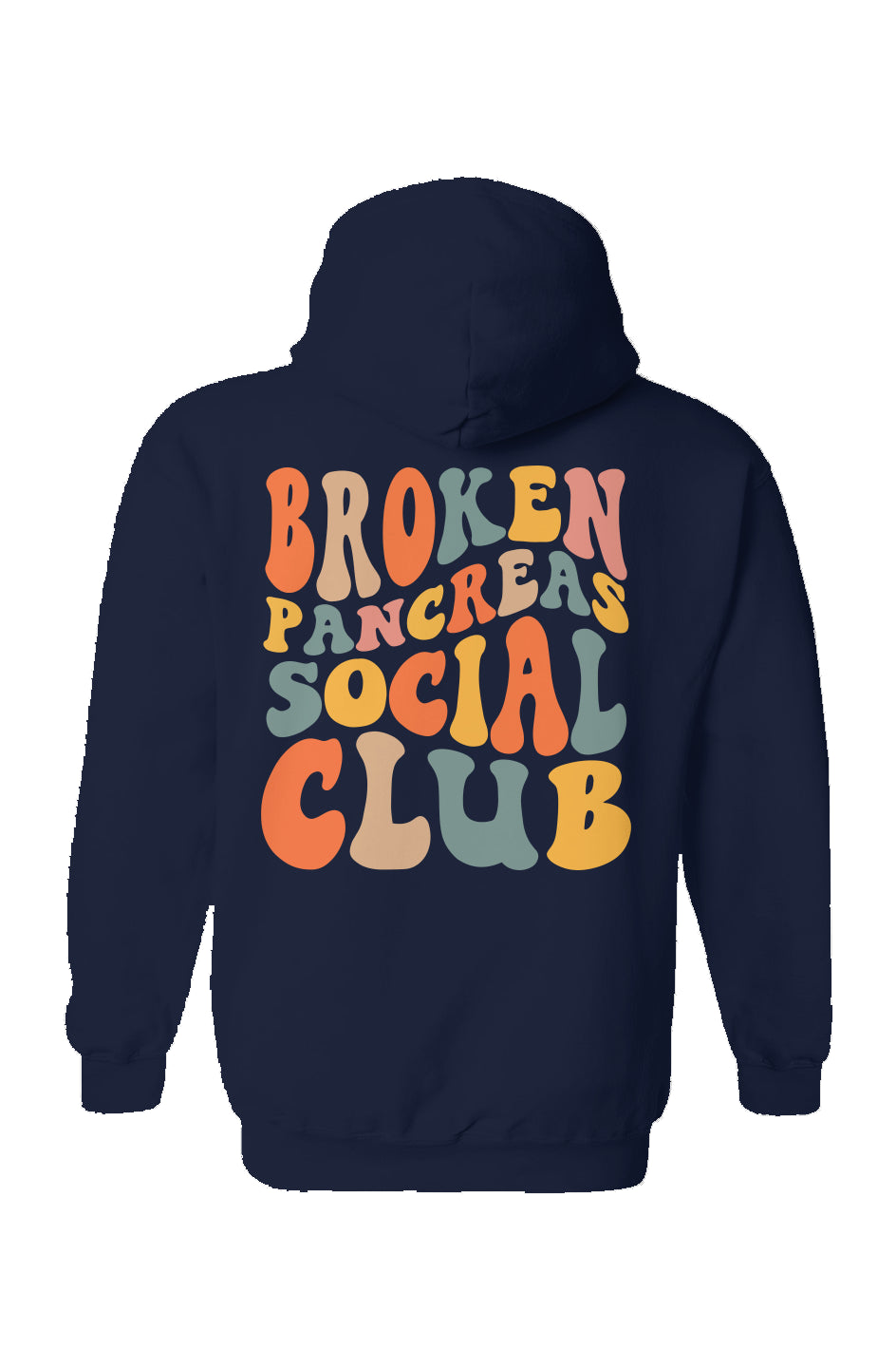 Broken Pancreas Social Club Hoodie - Multicolored