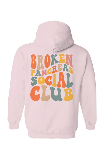 Broken Pancreas Social Club Hoodie - Multicolored