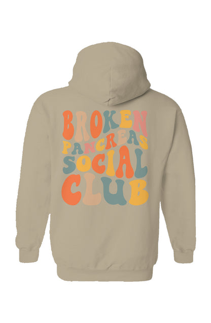 Broken Pancreas Social Club Hoodie - Multicolored