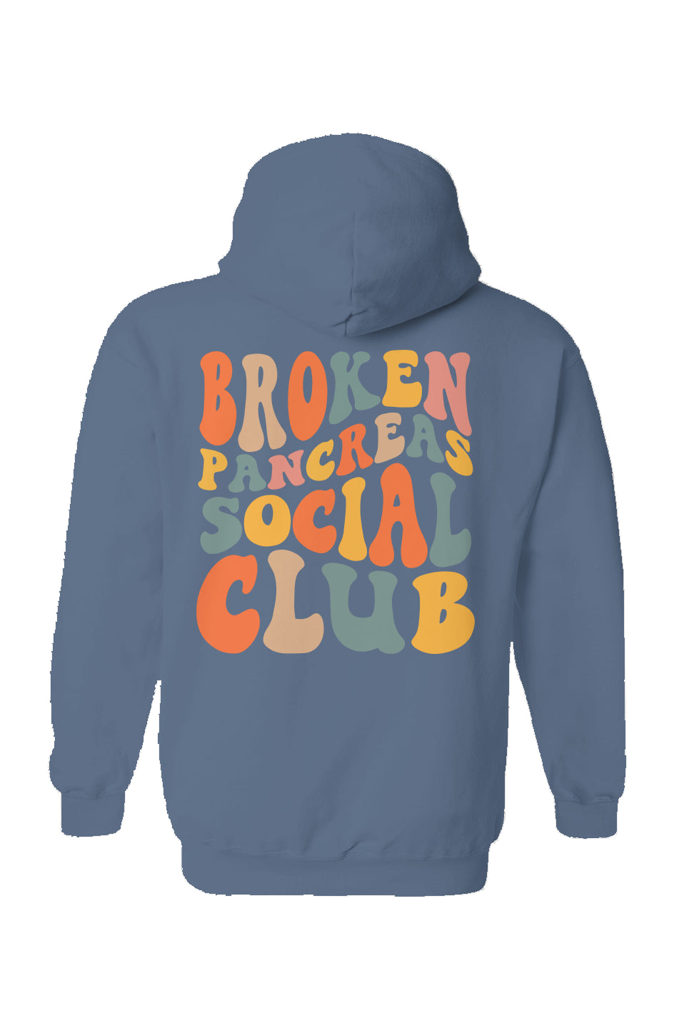 Broken Pancreas Social Club Hoodie - Multicolored