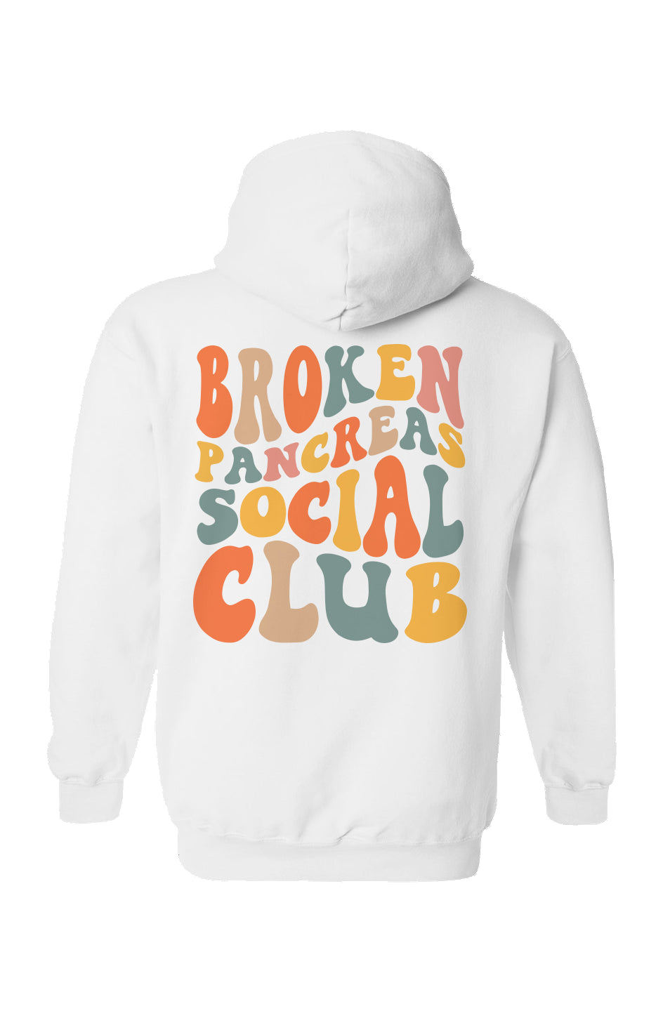 Broken Pancreas Social Club Hoodie - Multicolored