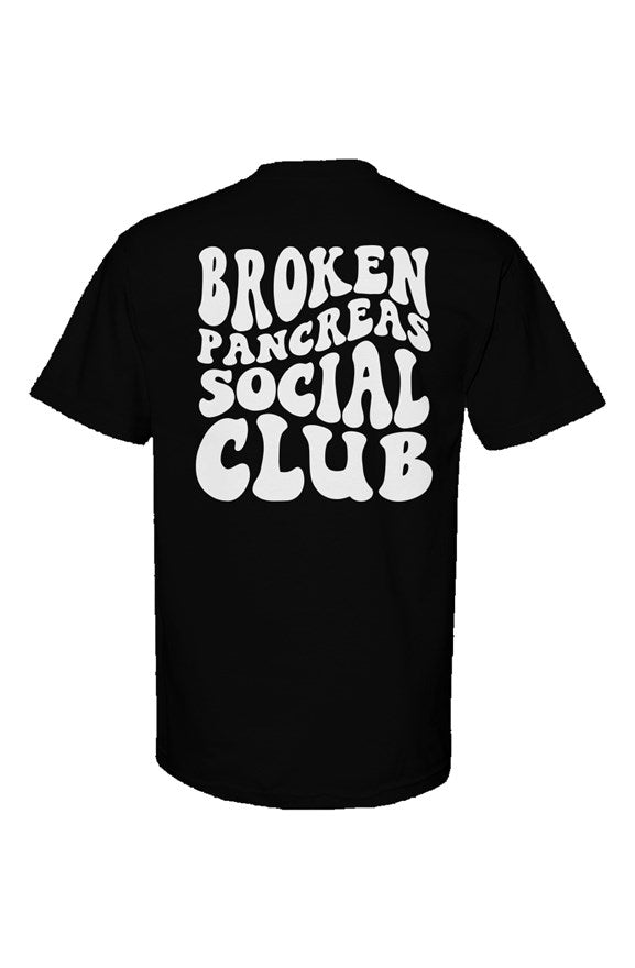 Broken Pancreas Social Club Street Tee - White