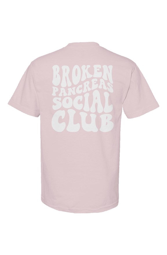 Broken Pancreas Social Club Street Tee - White