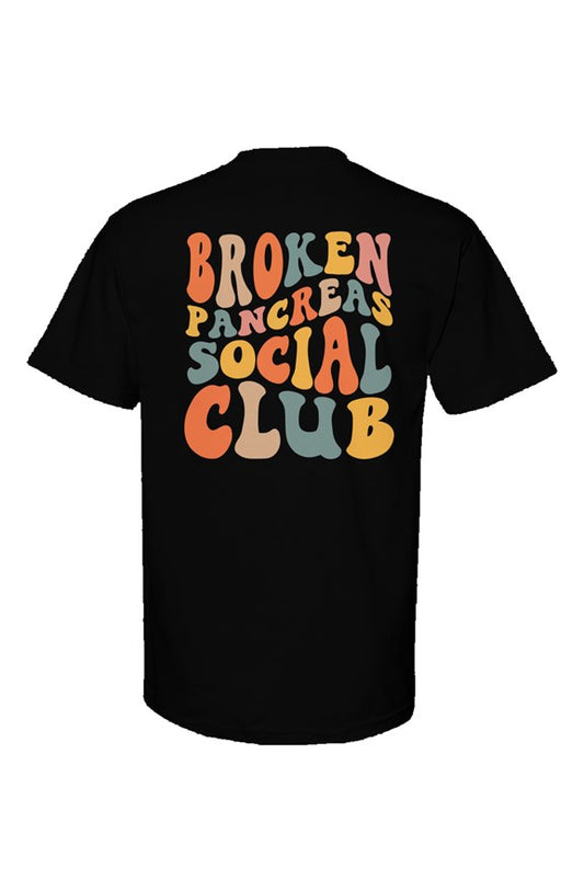 Broken Pancreas Social Club Street Tee - Multicolored