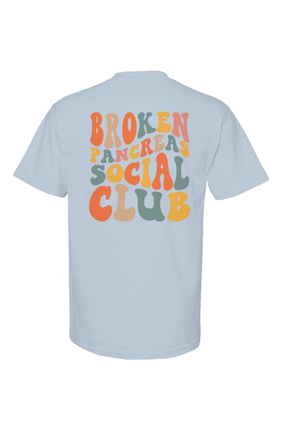 Broken Pancreas Social Club Street Tee - Multicolored