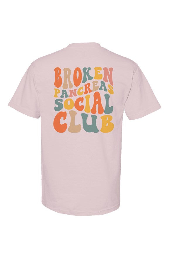 Broken Pancreas Social Club Street Tee - Multicolored