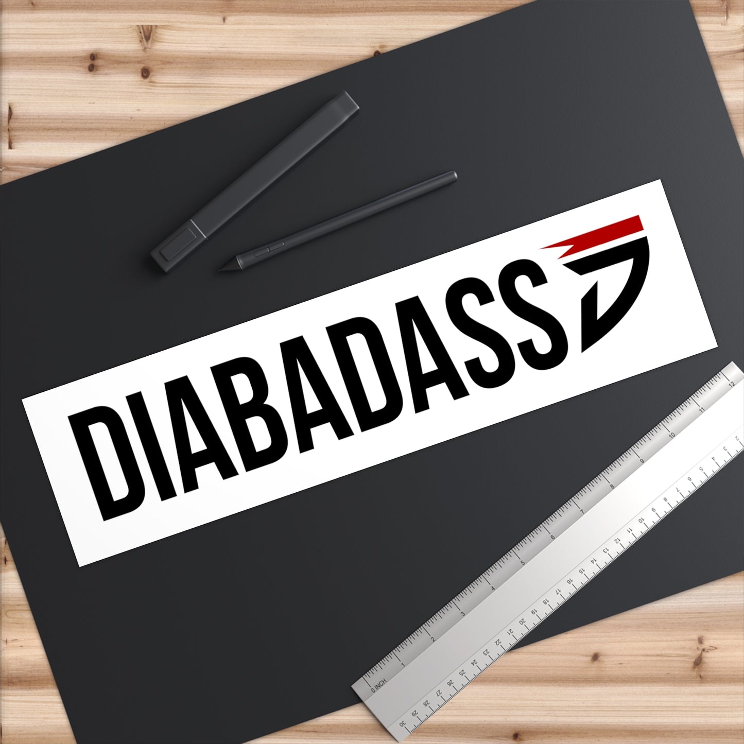 Diabadass Bumper Stickers