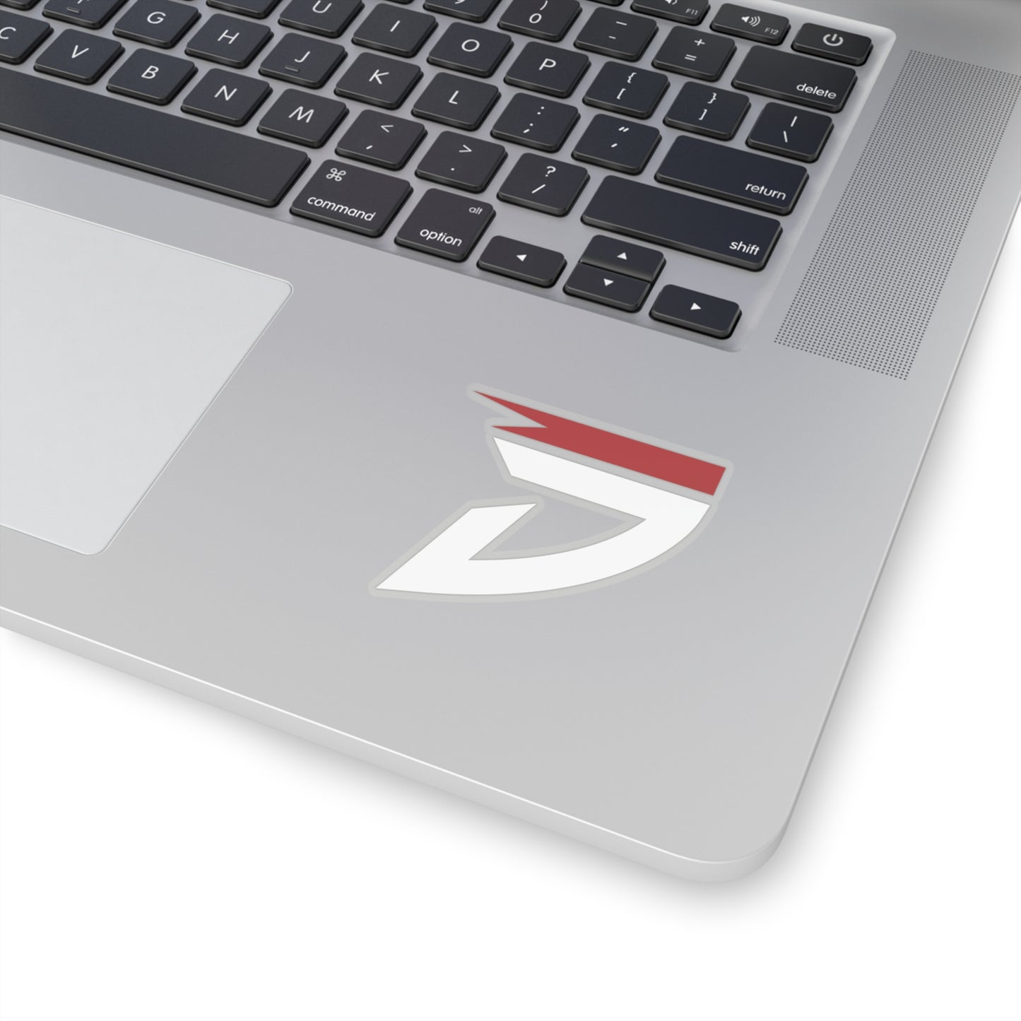 Diabadass Logo Sticker - White