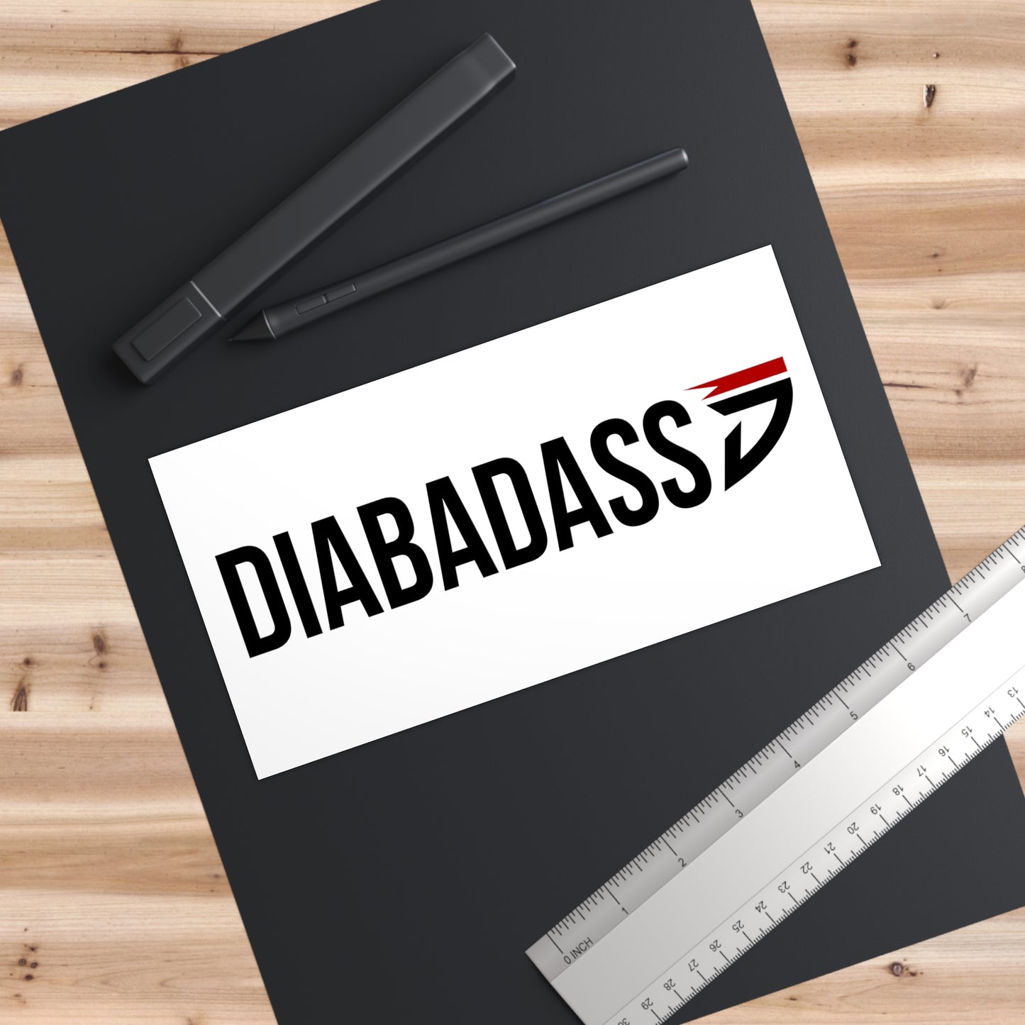 Diabadass Bumper Stickers