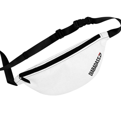 Diabadass Small Fanny Pack - White