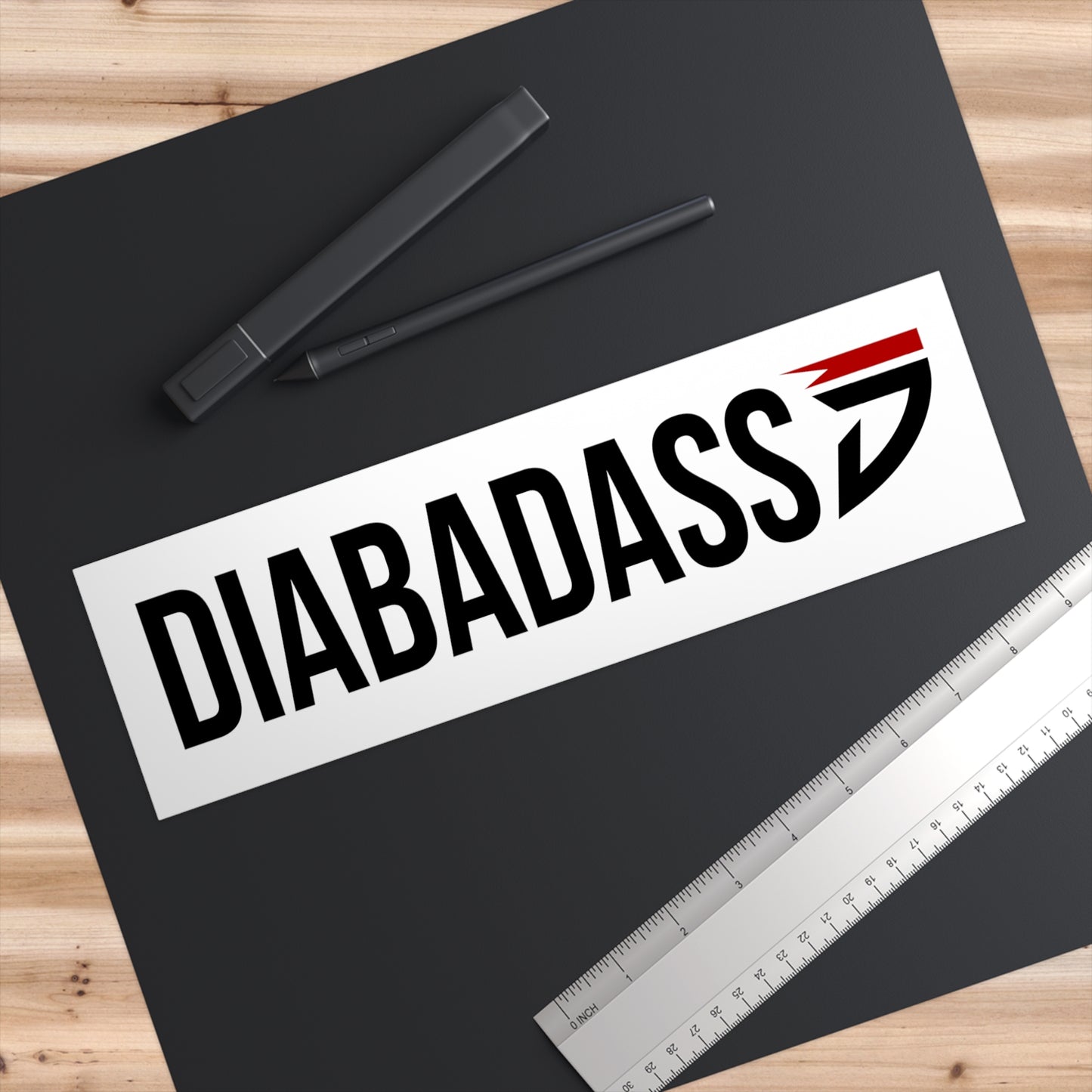 Diabadass Bumper Stickers